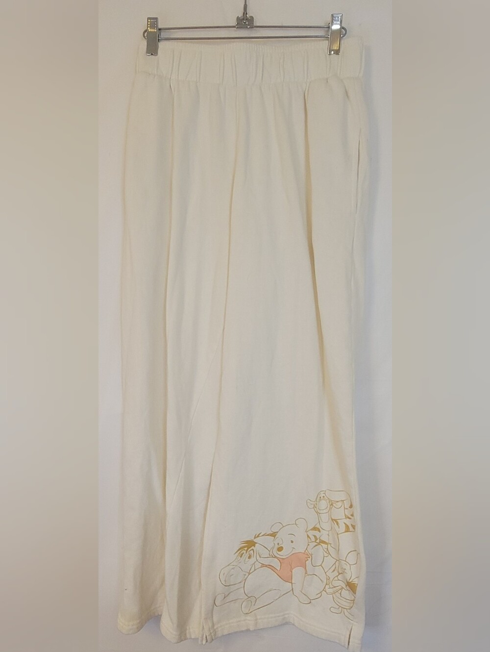 Disney Cream Joggers with Winnie the Pooh Hem Characters